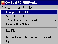 Conseal PC Firewall RuleS